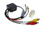 Adapterkabel für Shutterkamera auf Chinch-Anschluss, 12/24V Litze mit Steckkontakte 6,3mm